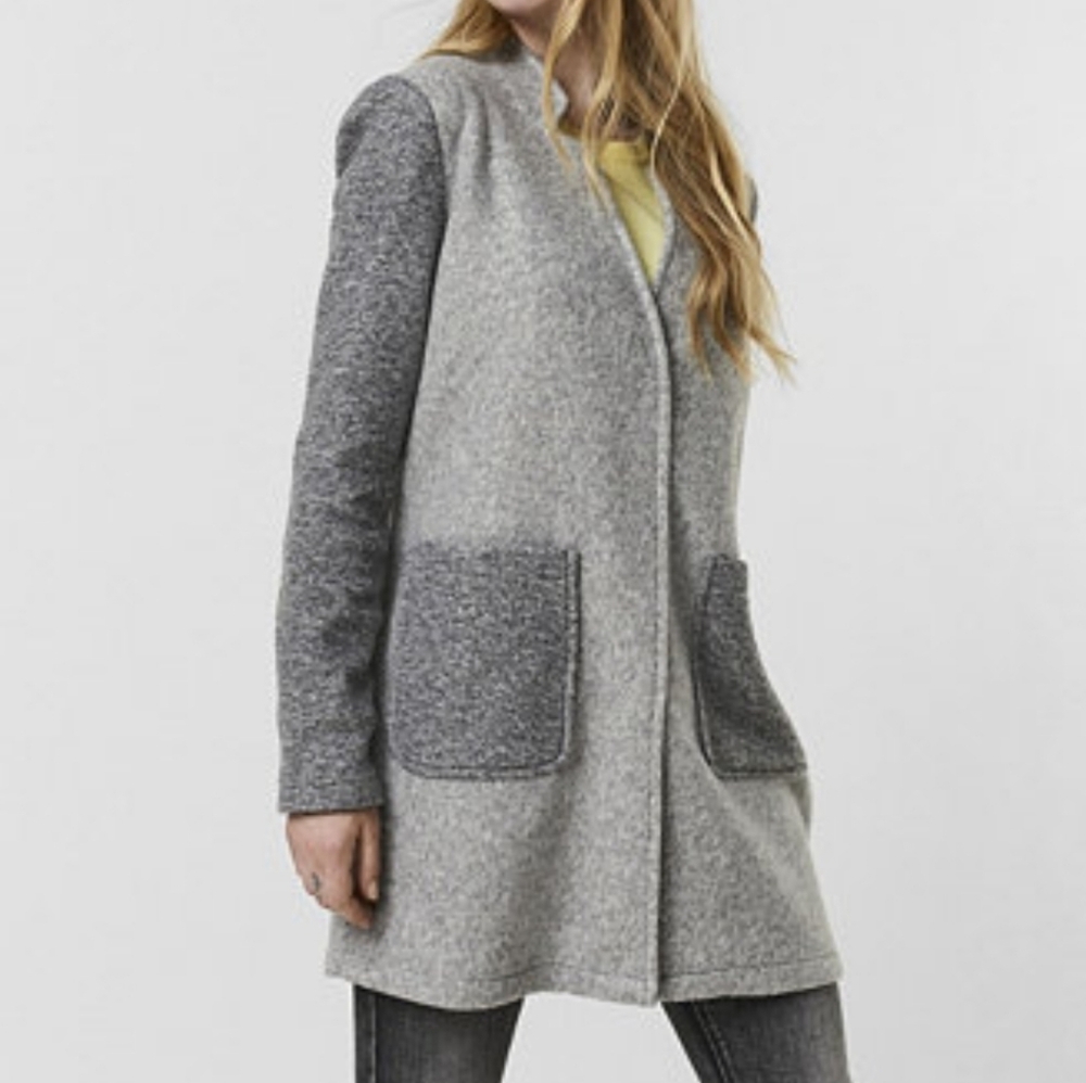 vero moda snap cardigan jacket